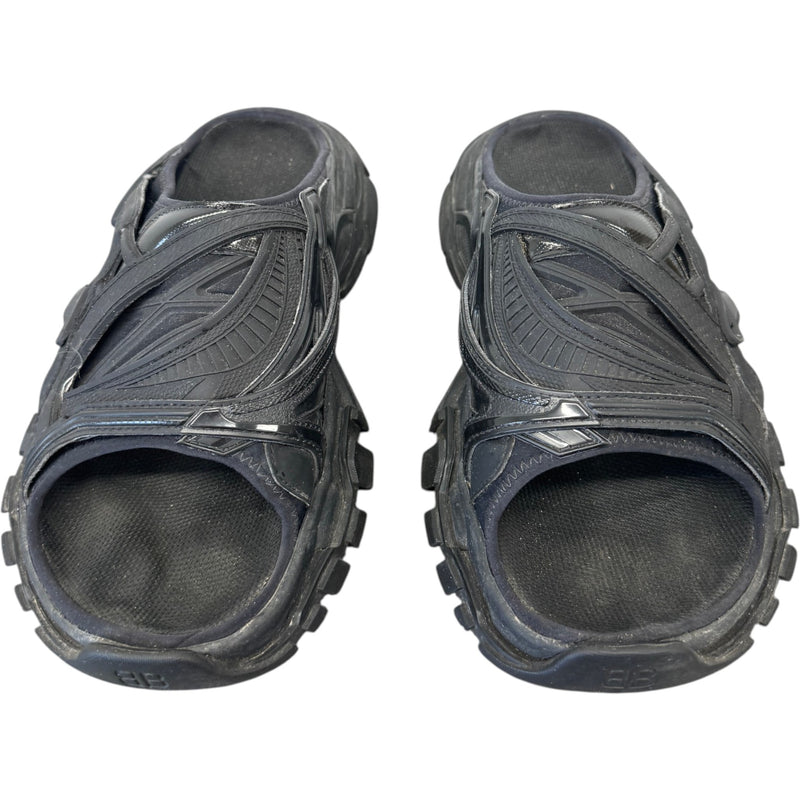 Men's Track Slides Black Size UK 7 / EU 41