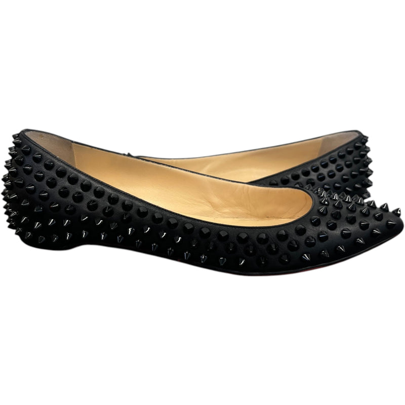 Women's Pigalle Spikes Flat Mules Black Size EU 38 / UK 5