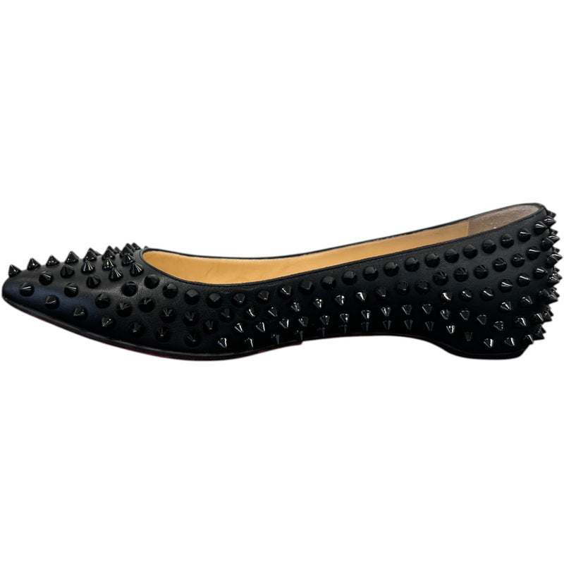 Women's Pigalle Spikes Flat Mules Black Size EU 38 / UK 5