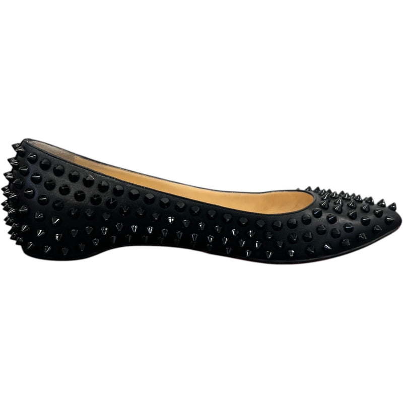 Women's Pigalle Spikes Flat Mules Black Size EU 38 / UK 5