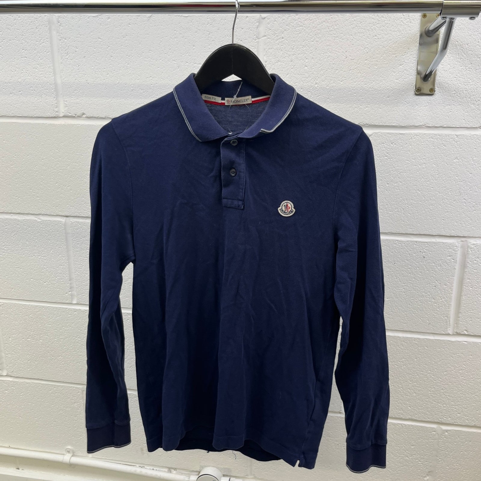 Men's Maglia Polo Shirt Navy Size S - Photo 9