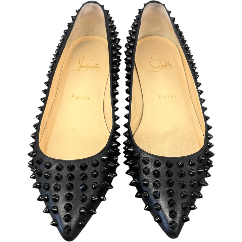 Women's Pigalle Spikes Flat Mules Black Size EU 38 / UK 5