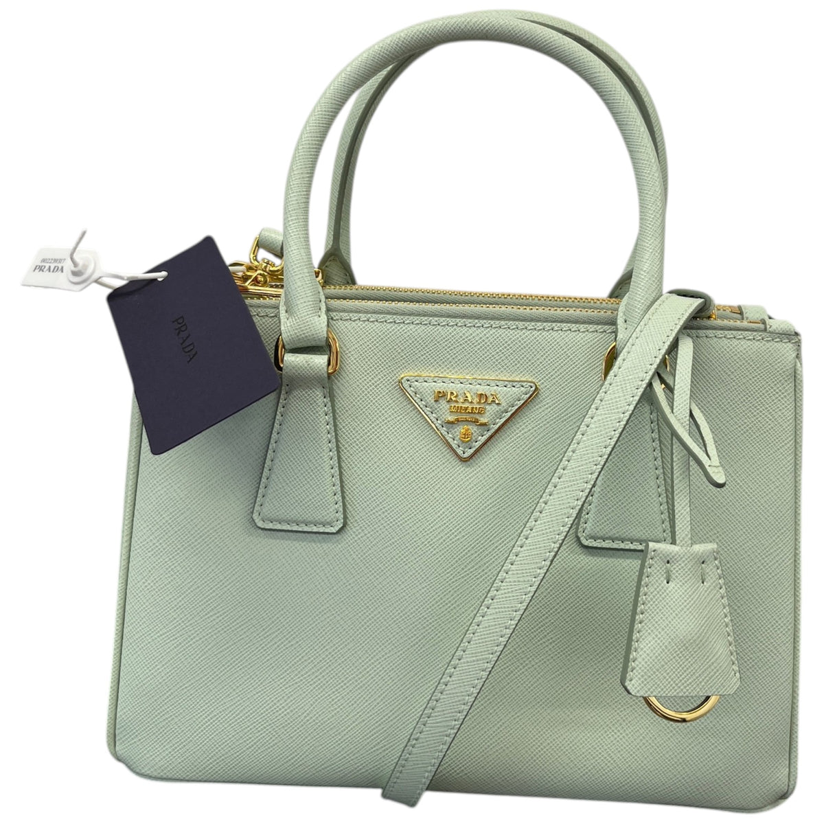 Women's Saffiano Galleria Handbag Green - Photo 1