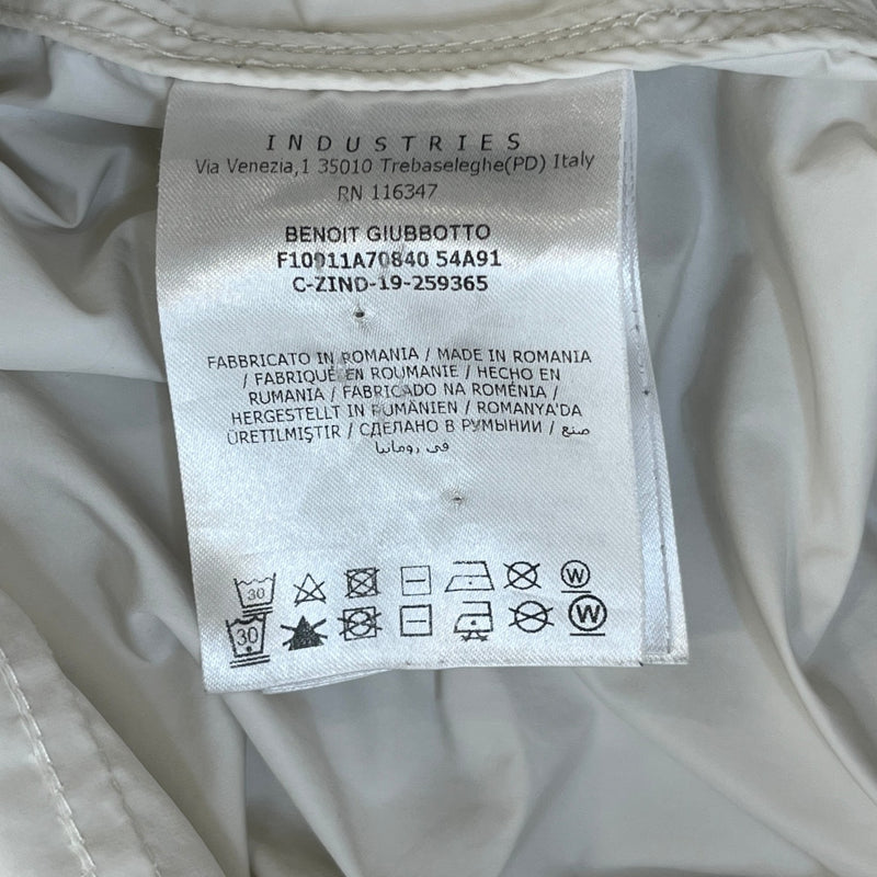 Men's Benoit Windbreaker White Size 4 / XL