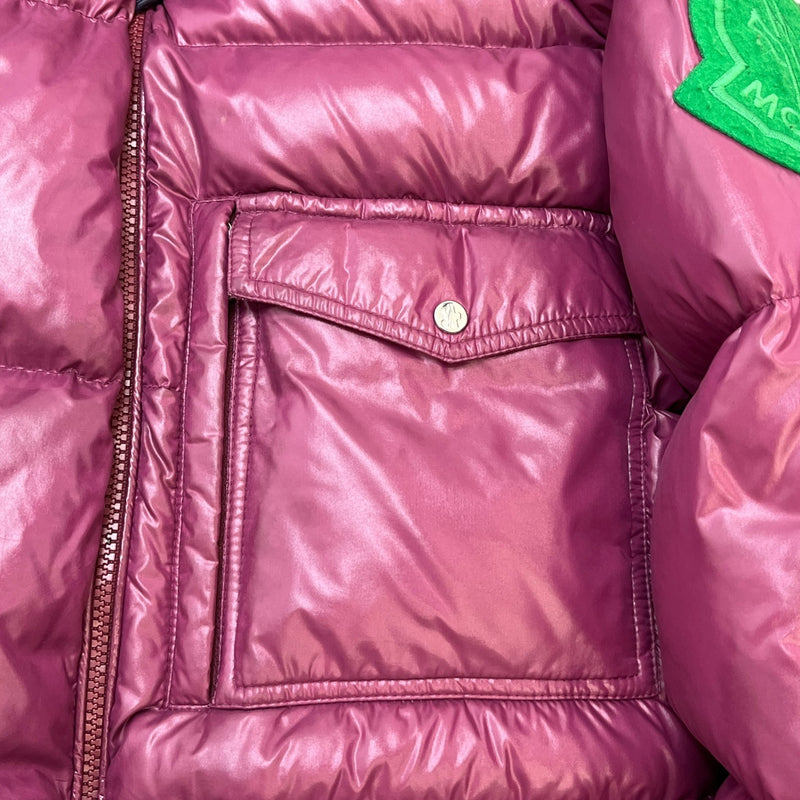 Men's Barthet Down Jacket Burgundy Size 2 / M