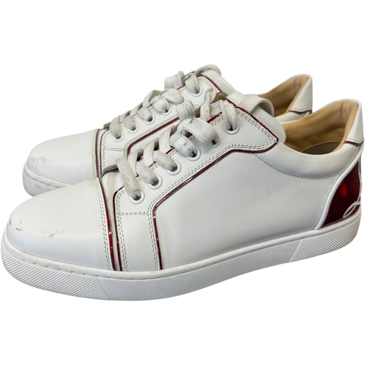 Women's Fun Vieria Low Trainers White Size UK 4 / EU 37 - Photo 7