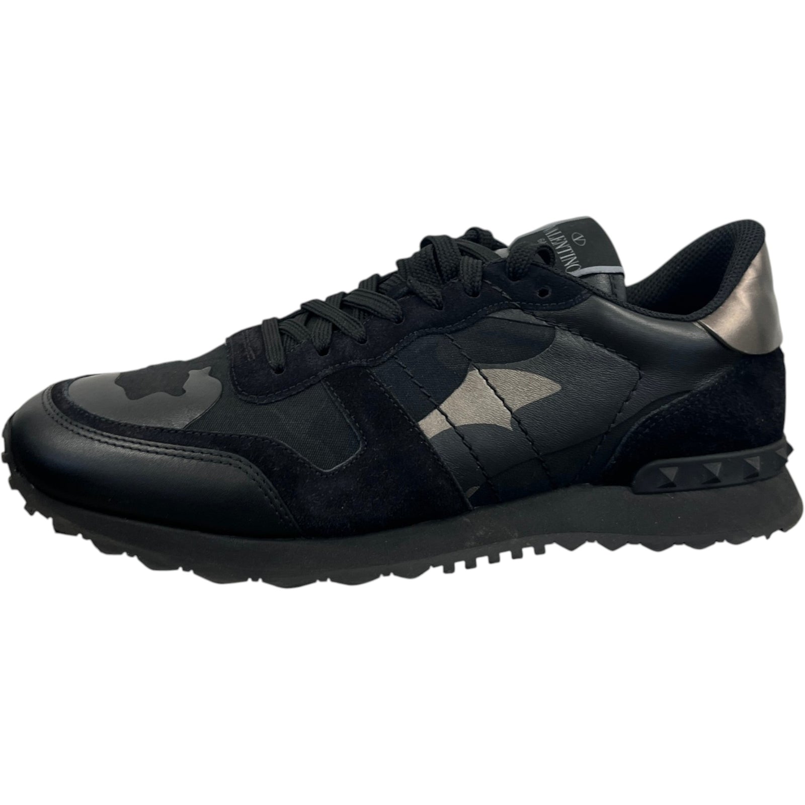 Men's Rockrunner Camouflage Low Trainers Black Size EU 43 / UK 9 - Photo 5