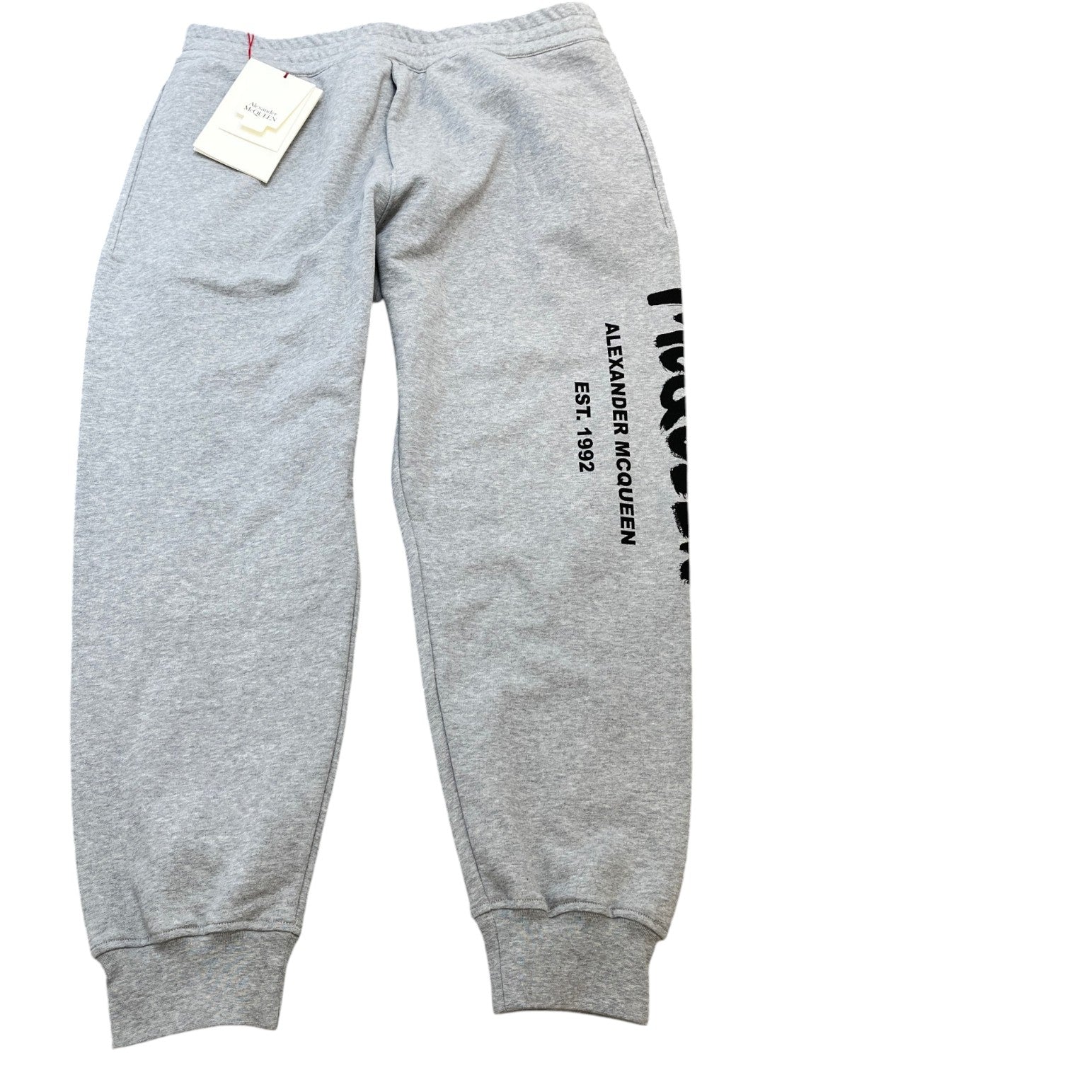 Men's Graffiti Logo Joggers Grey Size XXL - Photo 1
