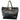 Women's Cecily Croc Print Handbag Black