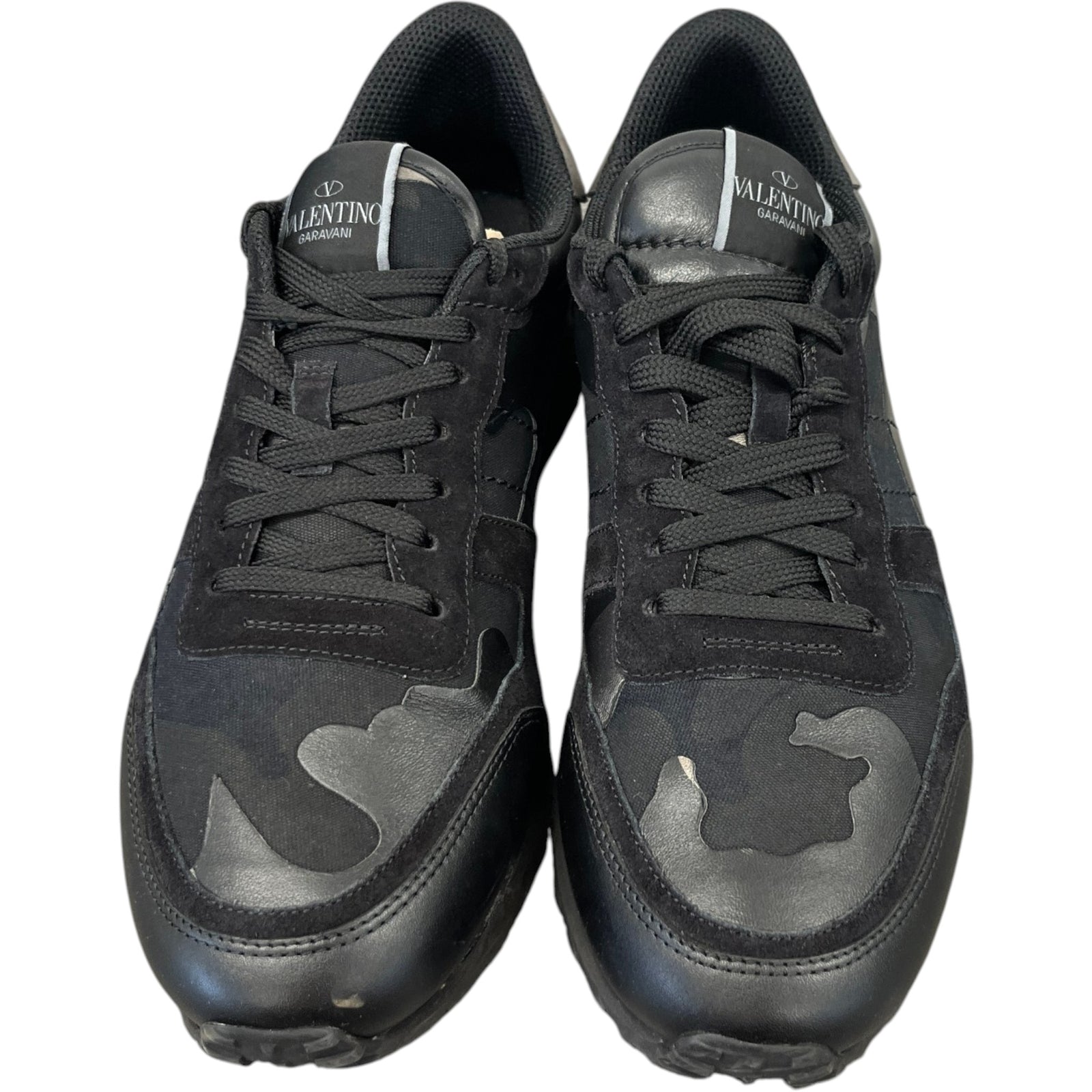 Men's Rockrunner Camouflage Low Trainers Black Size EU 43 / UK 9 - Photo 6
