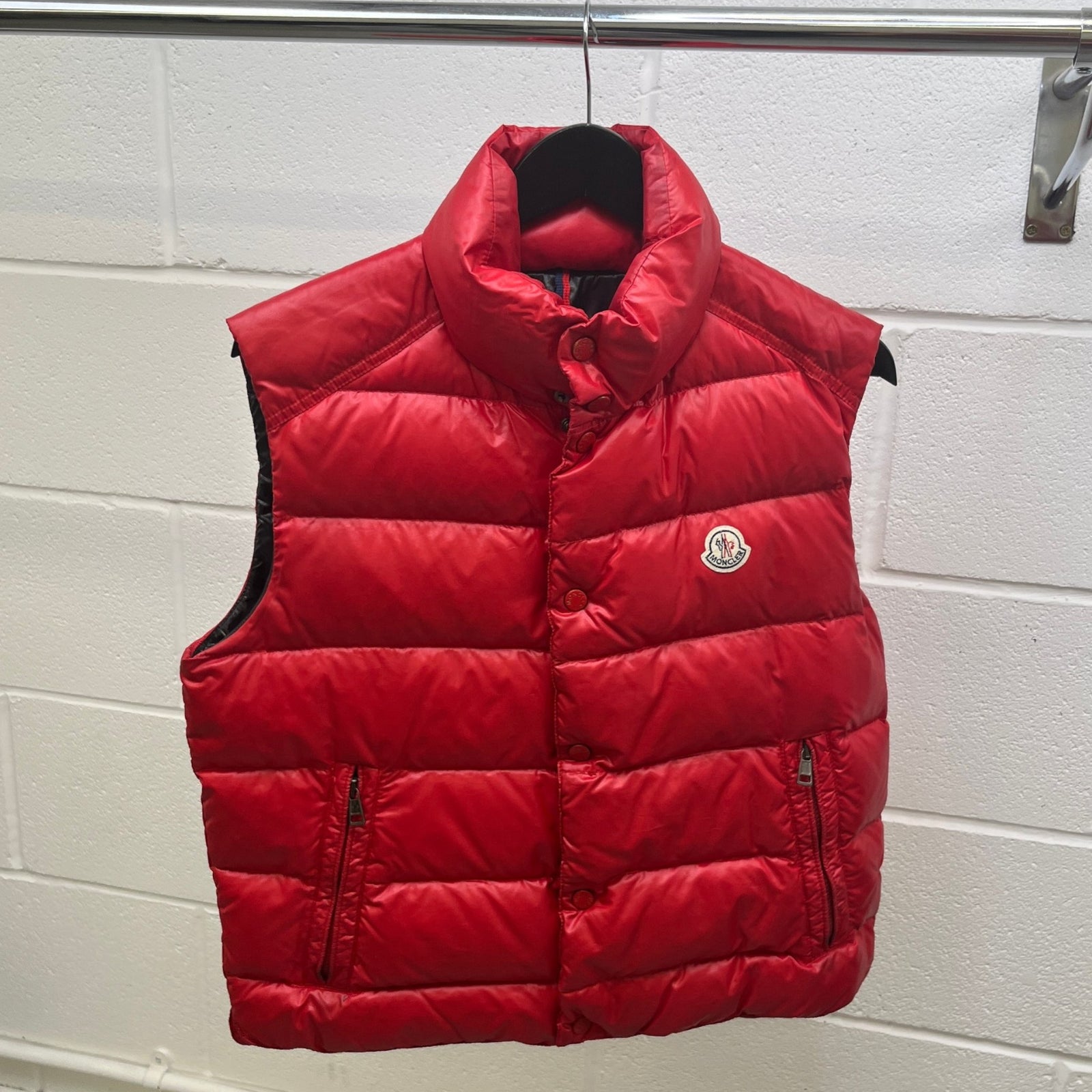Men's Tib Gilet Red Size 2 / M - Photo 10