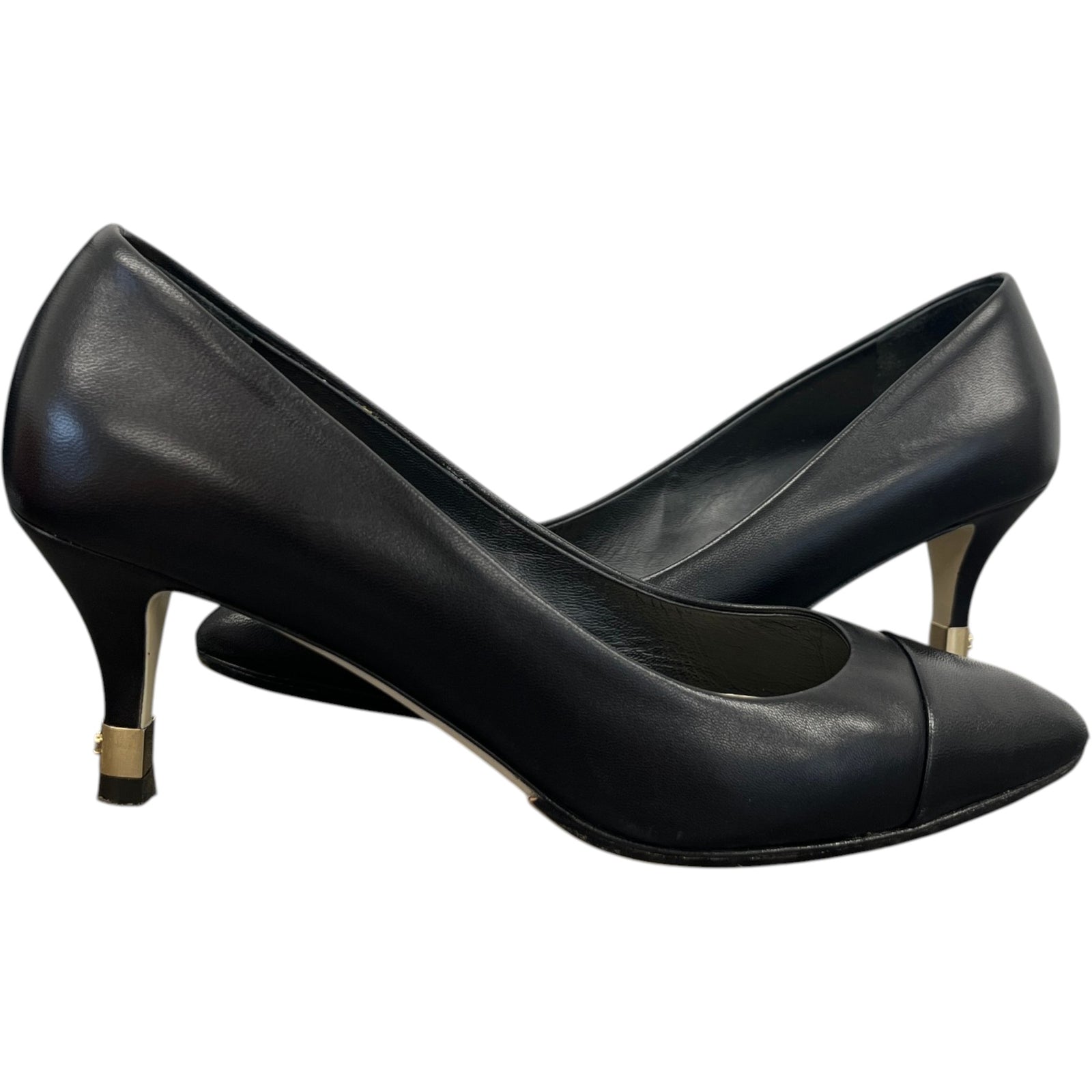 Women's Distinct Cc Logo Mules Black Size EU 38 / UK 5 - Photo 3