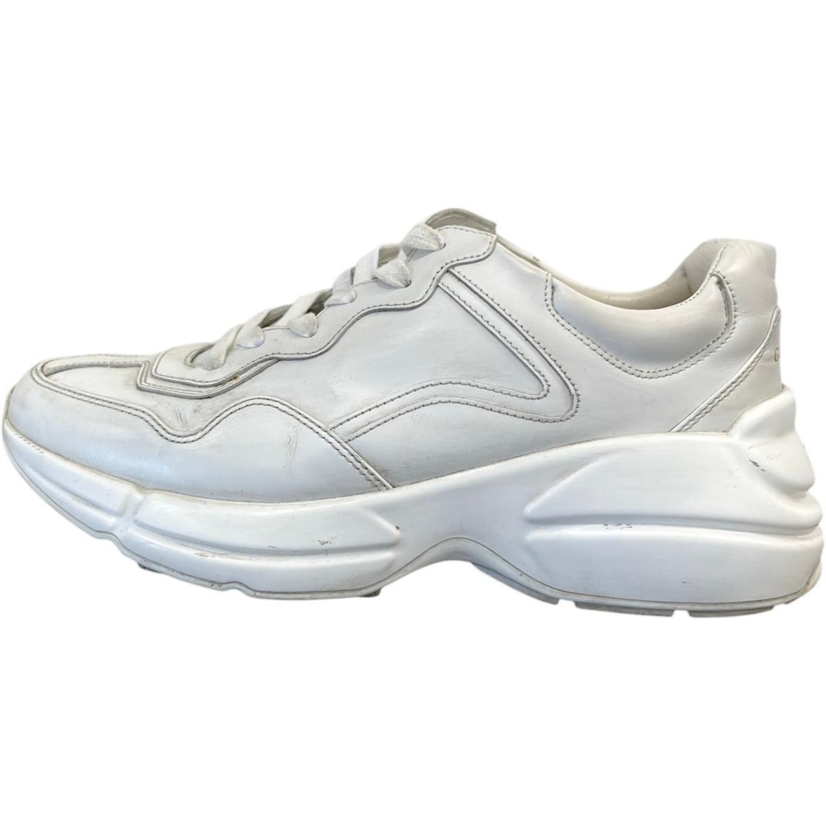 Men's Rhyton Low Trainers White Size UK 6.5 / EU 40.5 - Photo 5