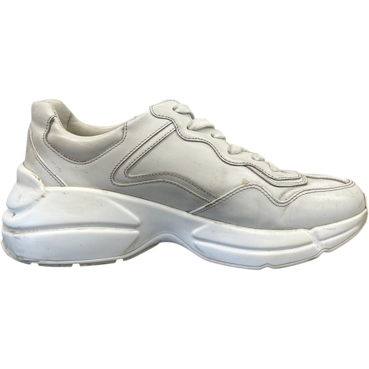 Men's Rhyton Low Trainers White Size UK 6.5 / EU 40.5 - Photo 4