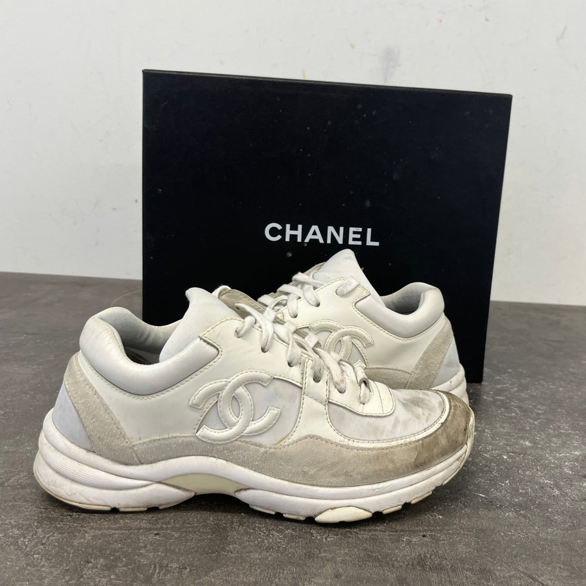 Women's CC Runner Low Trainers White Size UK 6 / EU 39 - Photo 12