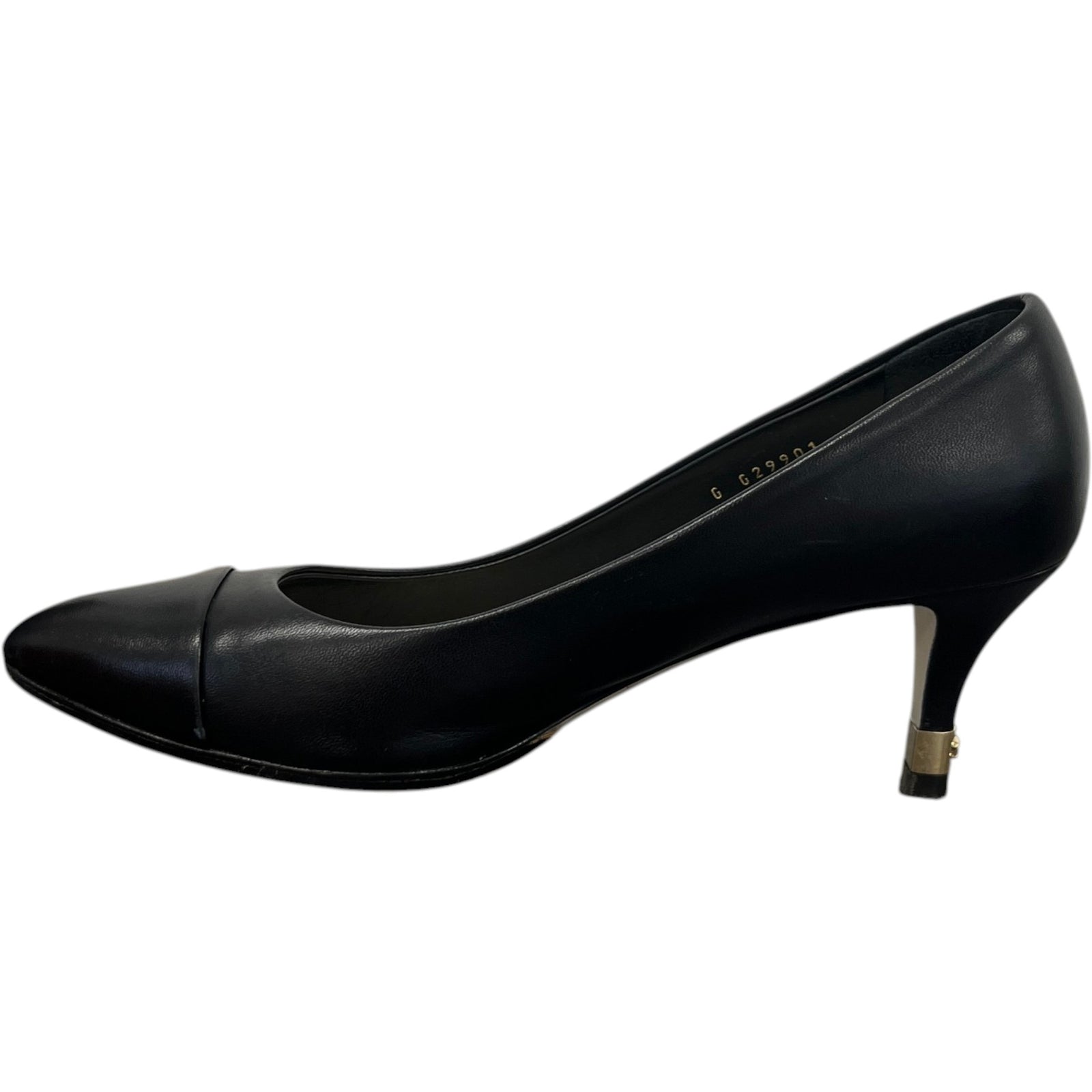 Women's Distinct Cc Logo Mules Black Size EU 38 / UK 5 - Photo 2