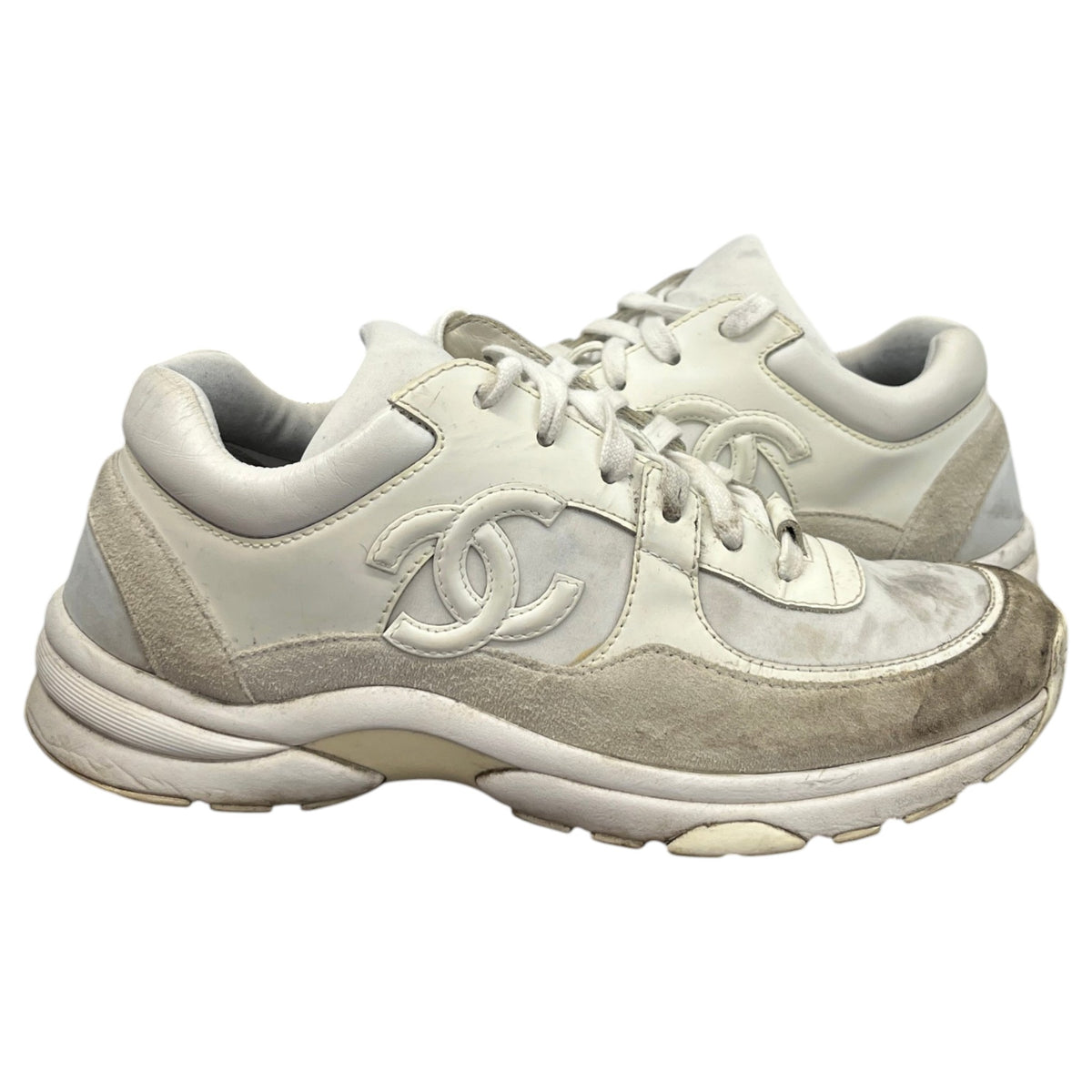 Women's CC Runner Low Trainers White Size UK 6 / EU 39 - Photo 3