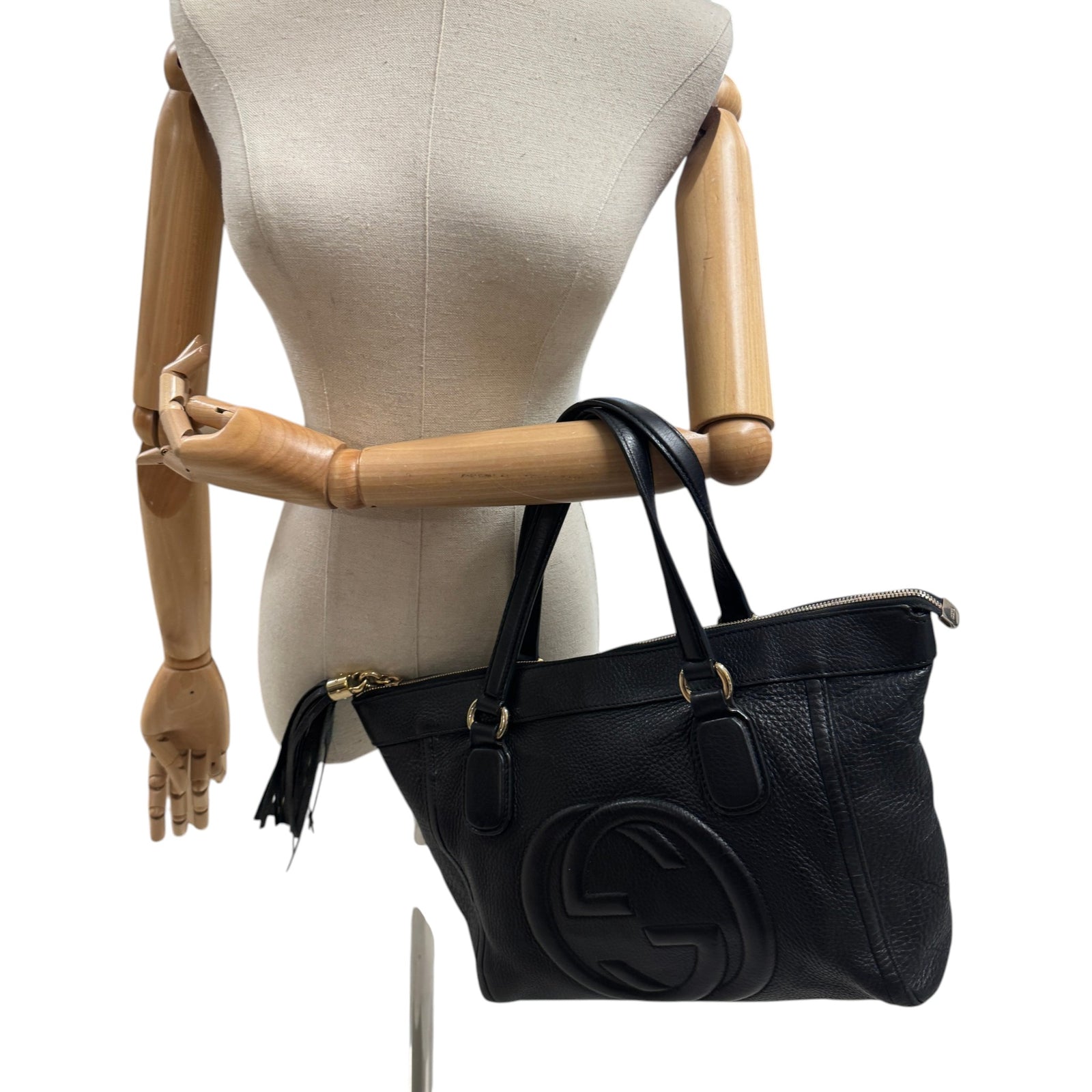 Women's Soho Working Tote Handbag Black - Photo 13