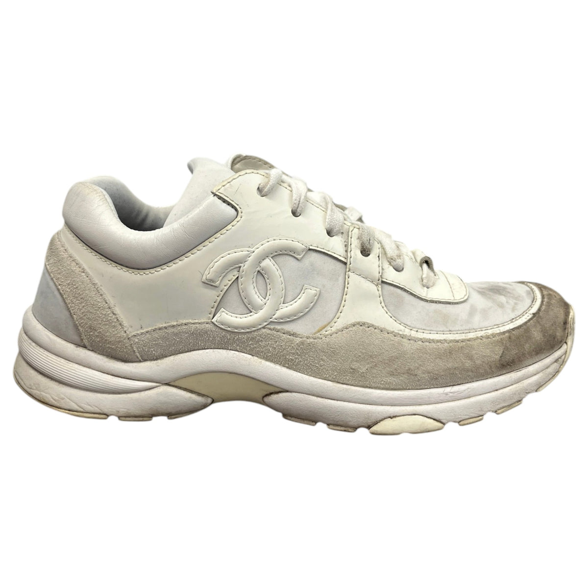 Women's CC Runner Low Trainers White Size UK 6 / EU 39 - Photo 1