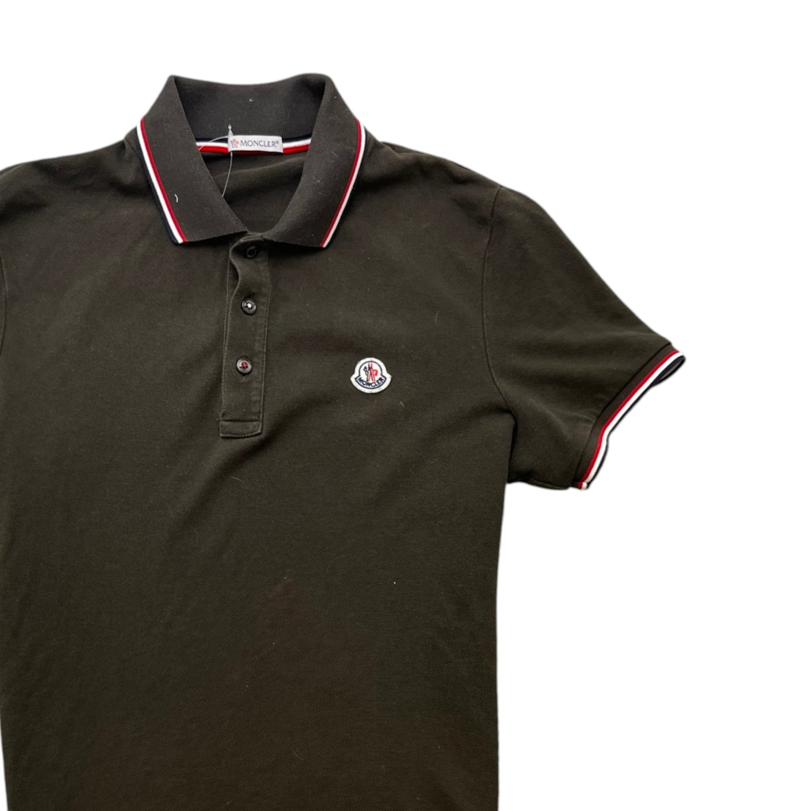Men's Maglia Polo Shirt Khaki Size S - Photo 3