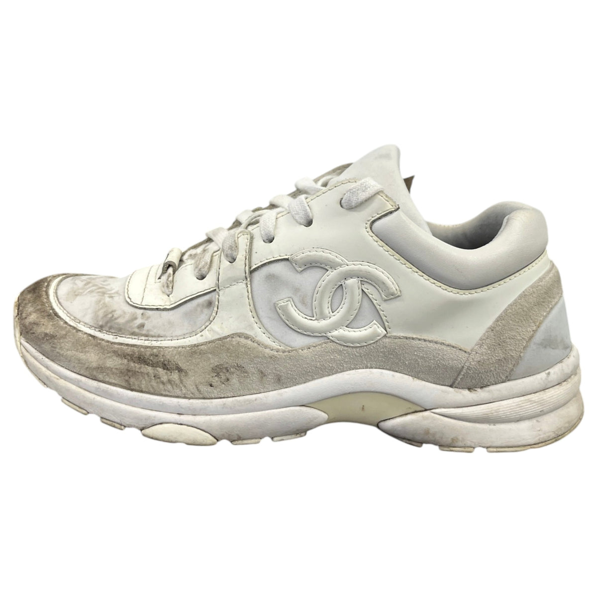Women's CC Runner Low Trainers White Size UK 6 / EU 39 - Photo 5