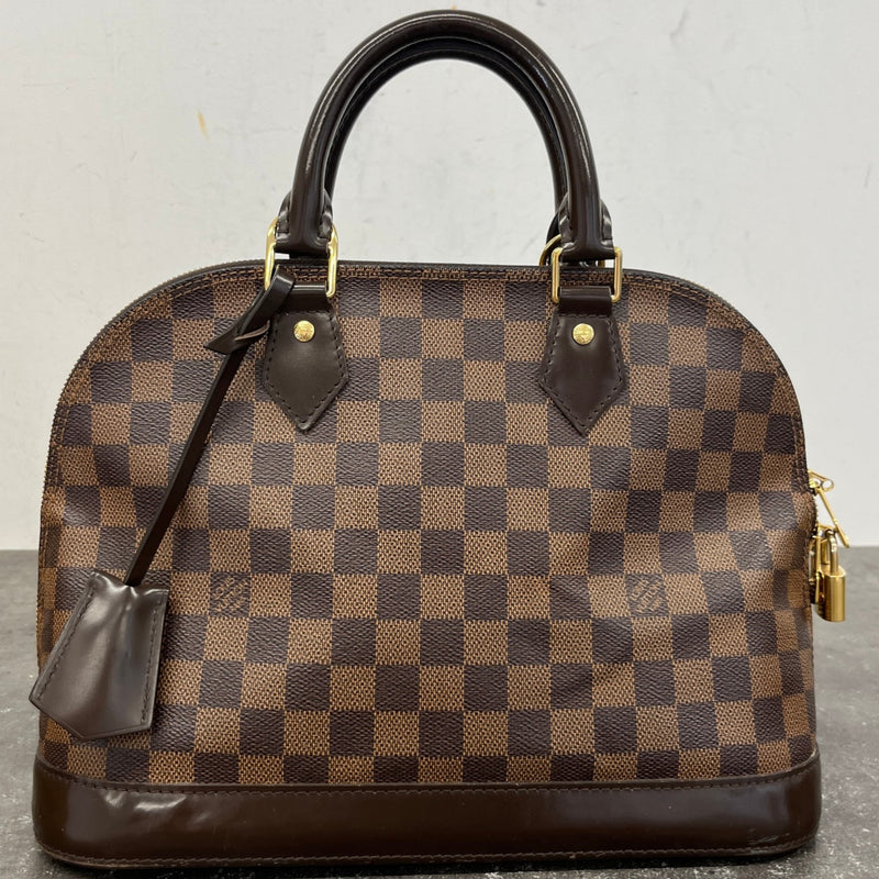 Women's Damier Ebene Alma PM Handbag Brown