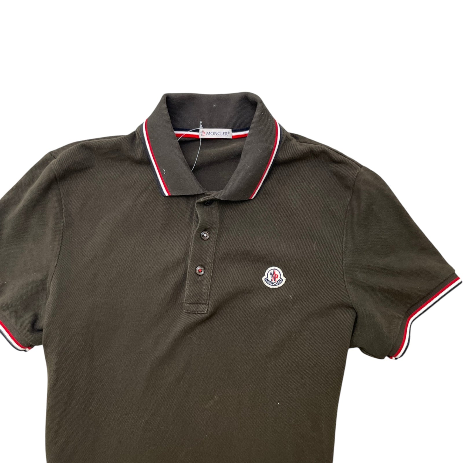Men's Maglia Polo Shirt Khaki Size S - Photo 5