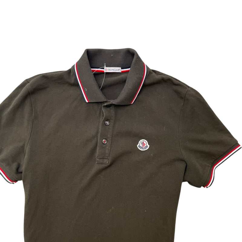 Men's Maglia Polo Shirt Khaki Size S