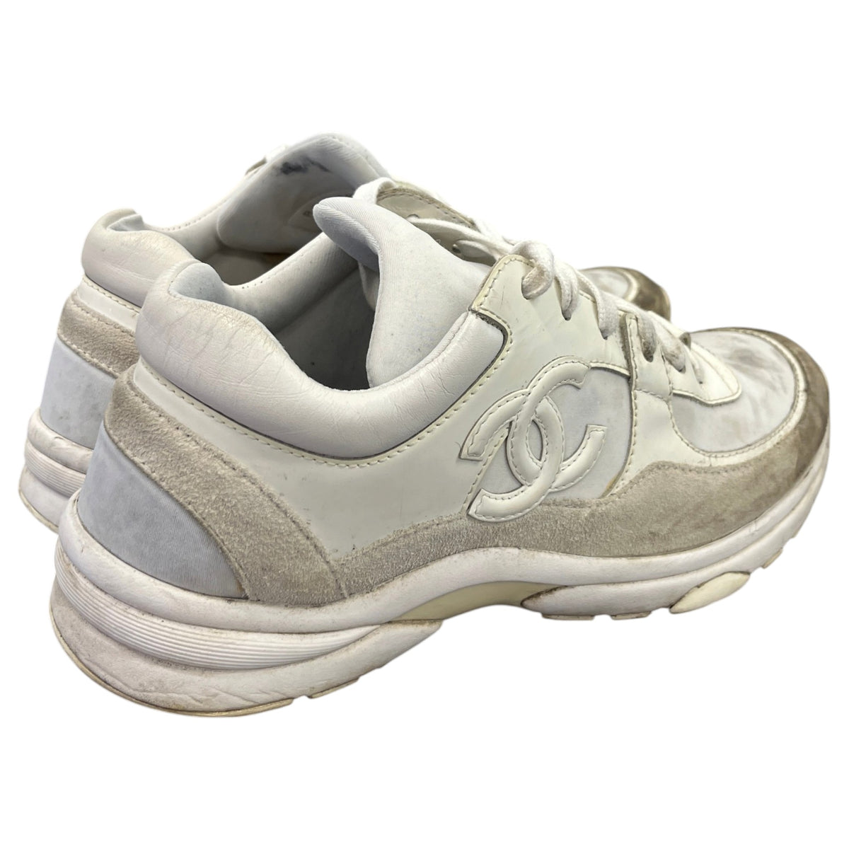Women's CC Runner Low Trainers White Size UK 6 / EU 39 - Photo 8
