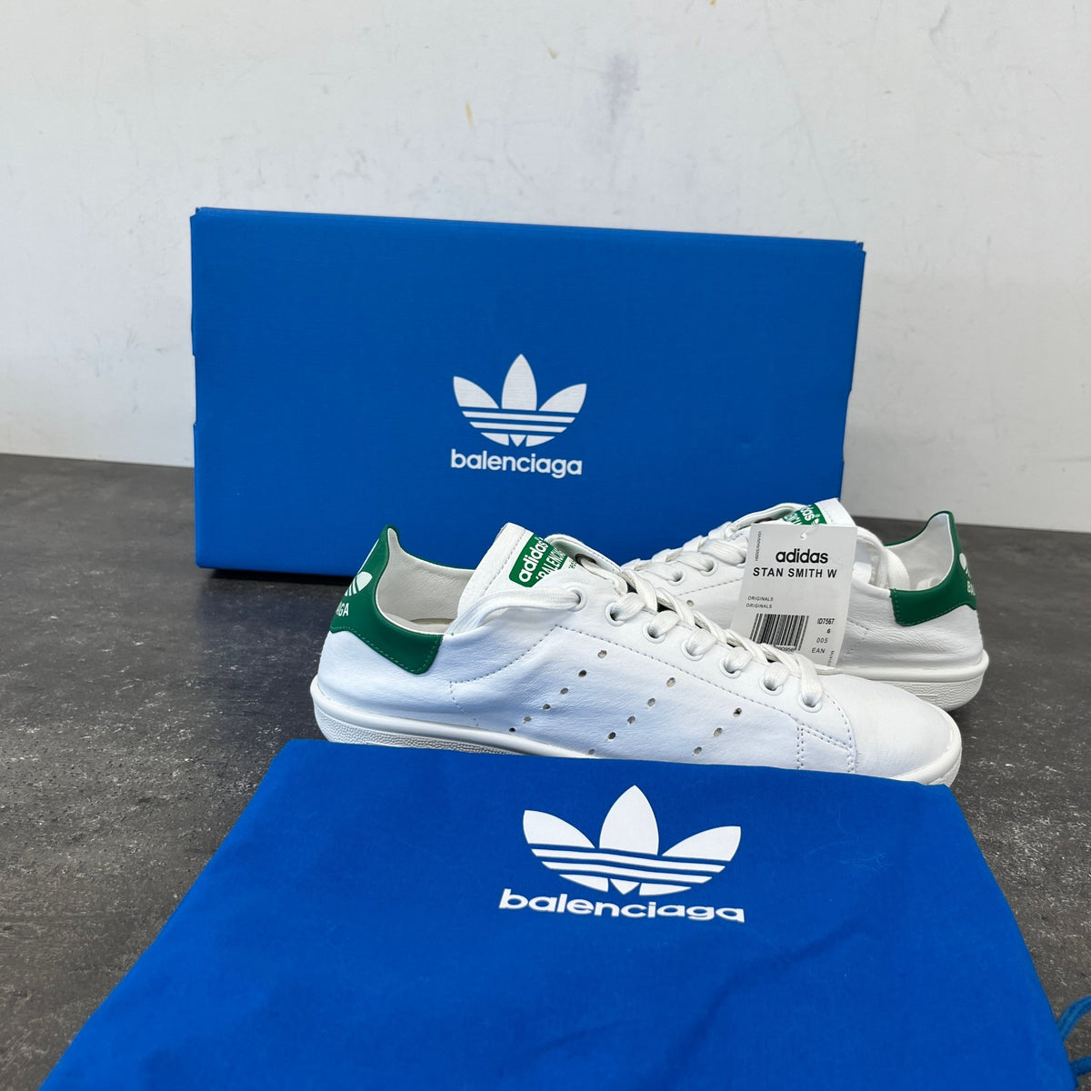 Women's Stan Smith Low Trainers White Size UK 6 / EU 39 - Photo 13