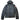 Men's Crofton Hooded Down Jacket Black Size L