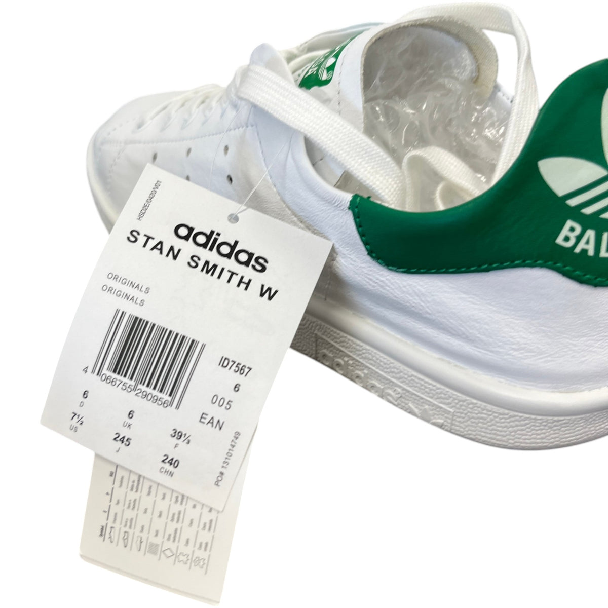 Women's Stan Smith Low Trainers White Size UK 6 / EU 39 - Photo 12