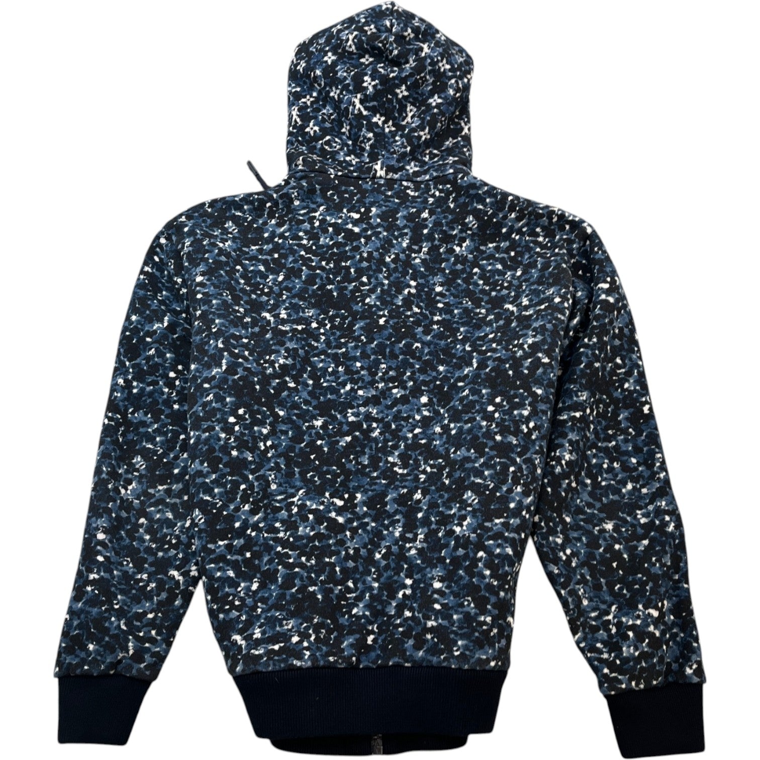 Men's Monogram Pointilism Hoodie Navy Size S - Photo 2