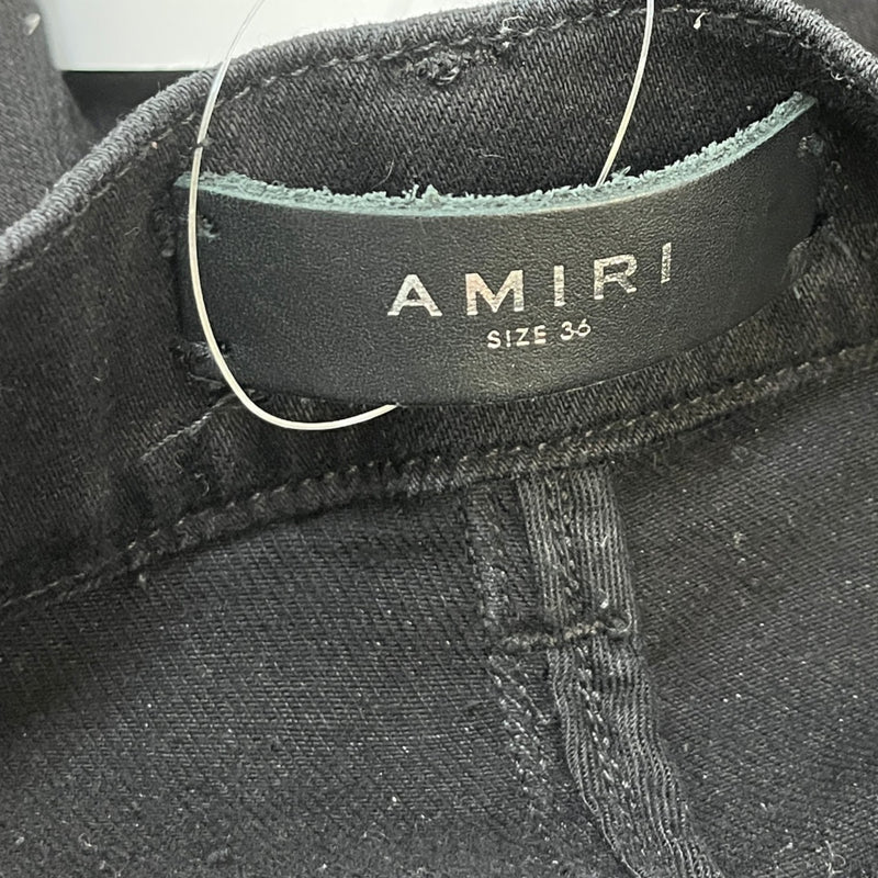 Men's MX1 Distressed Jeans Black Size XL / W36