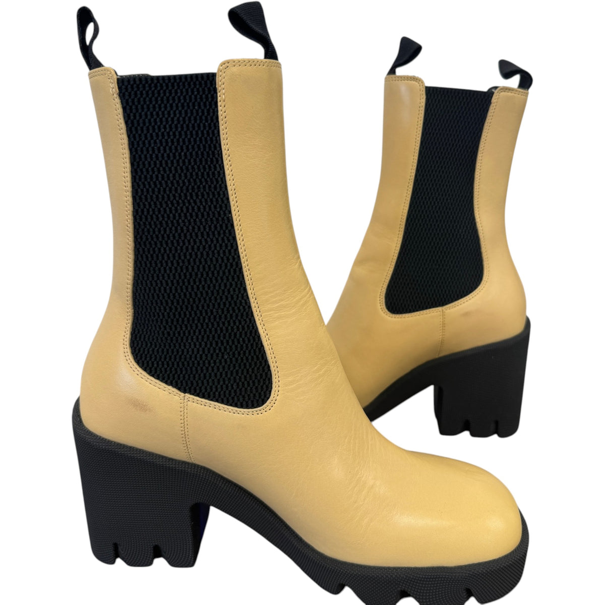 Women's Stride Chelsea Boots Beige Size UK 3 / EU 36 - Photo 3