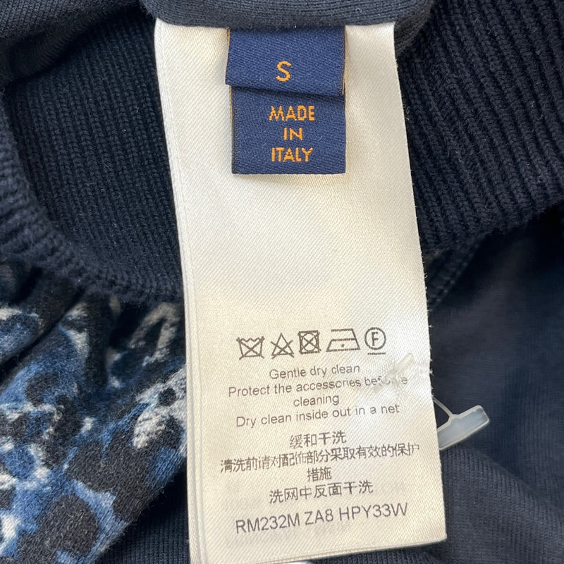 Men's Monogram Pointilism Hoodie Navy Size S