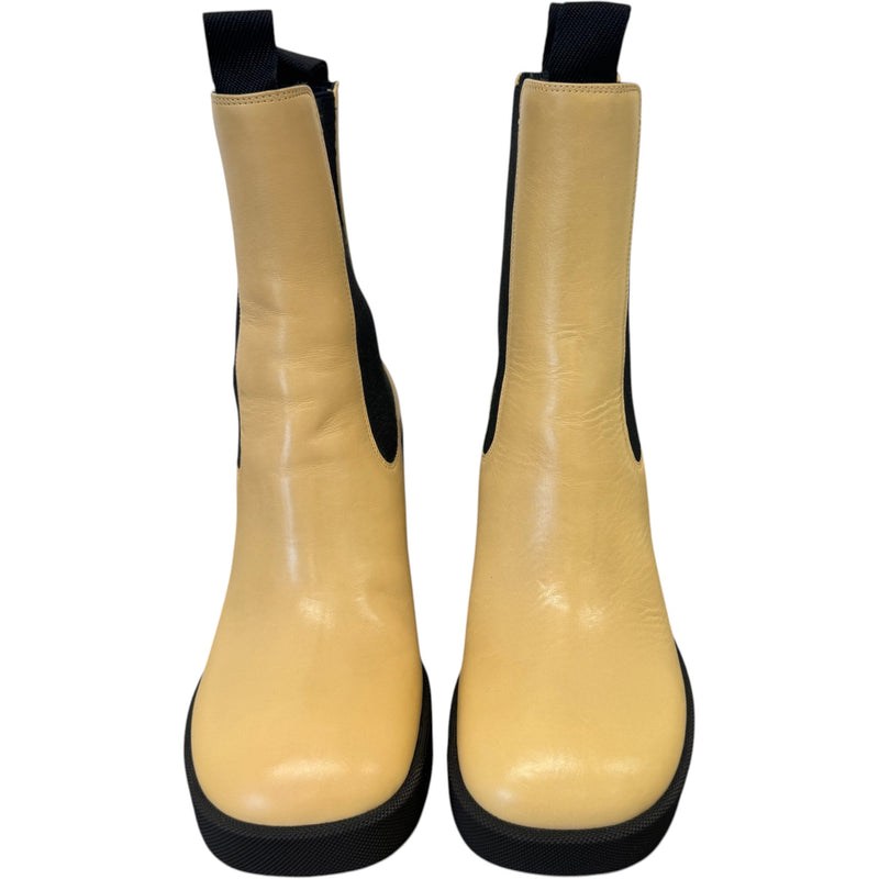 Women's Stride Chelsea Boots Beige Size UK 3 / EU 36
