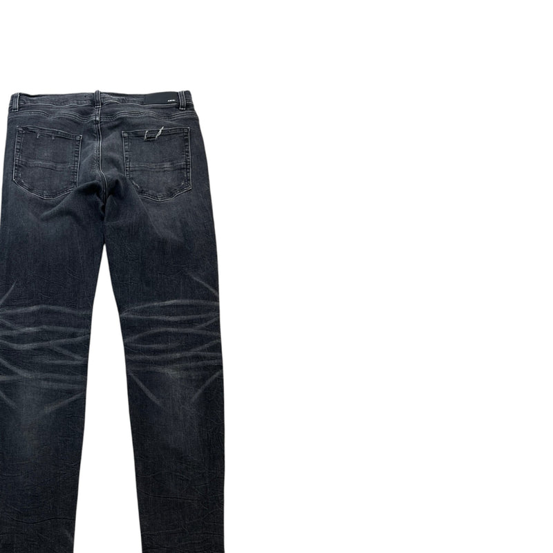 Men's Wash Skinny Jeans Charcoal Size XL / W36