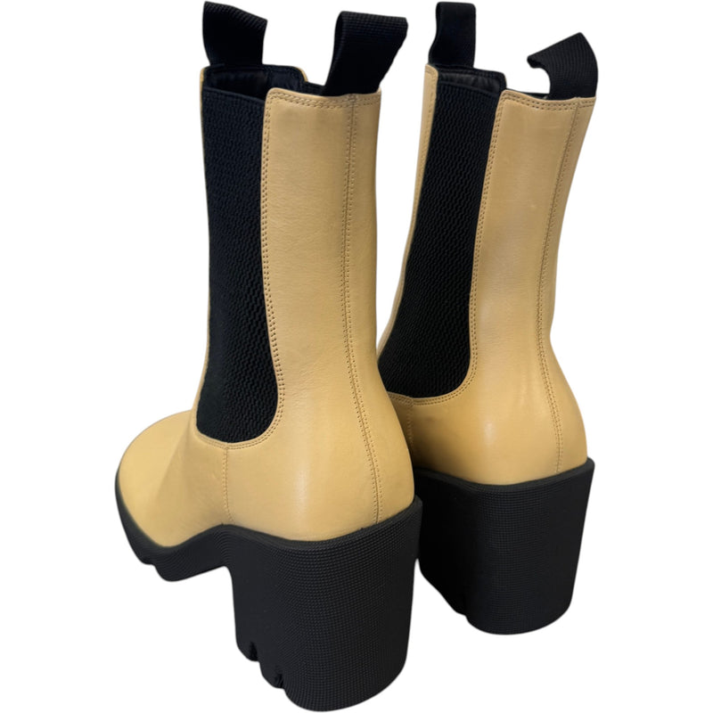 Women's Stride Chelsea Boots Beige Size UK 3 / EU 36