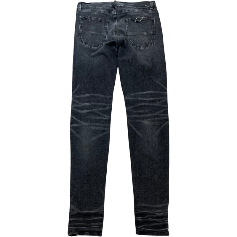 Men's Wash Skinny Jeans Charcoal Size XL / W36