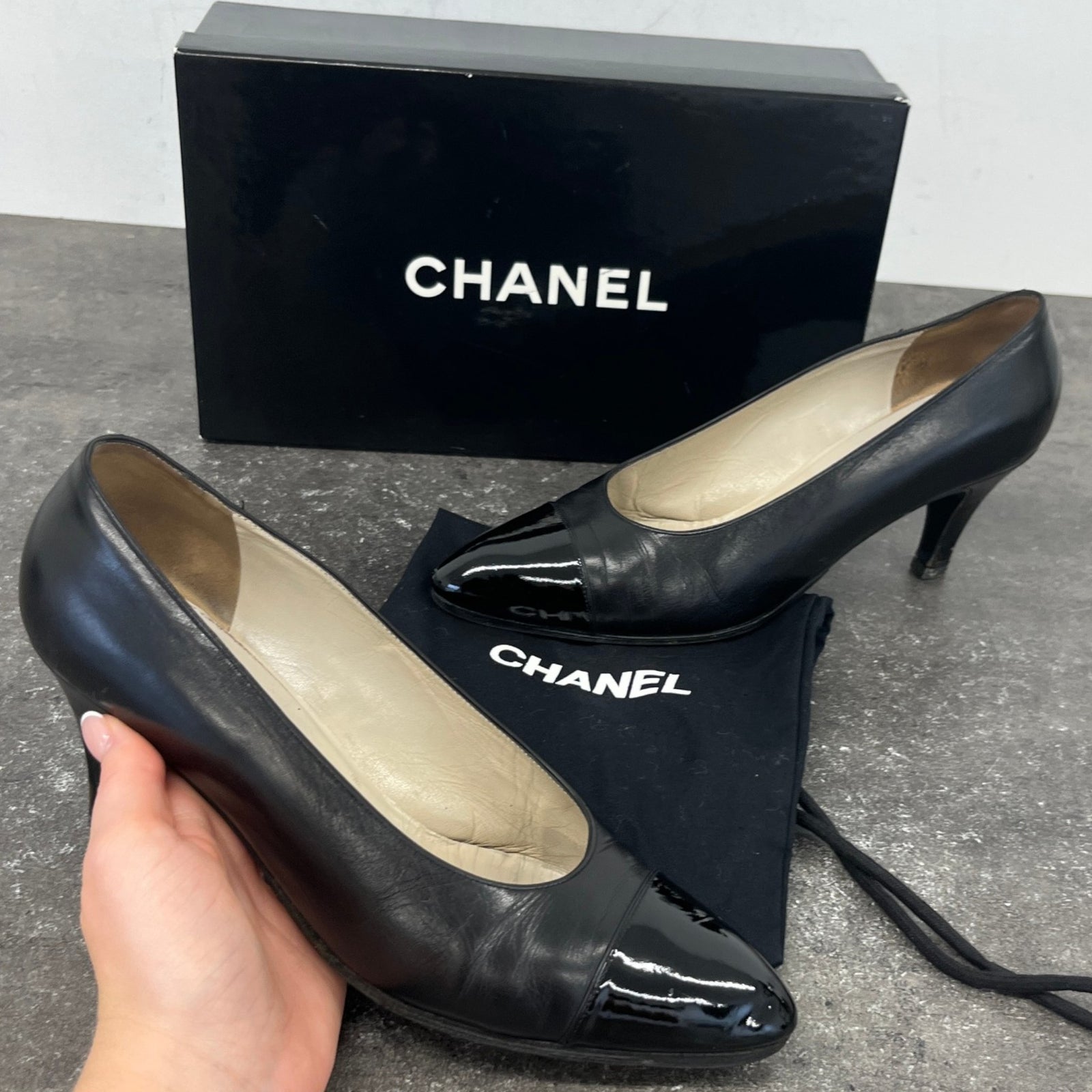 Women's Classic Pump Heels Black Size EU 38 / UK 5 - Photo 11