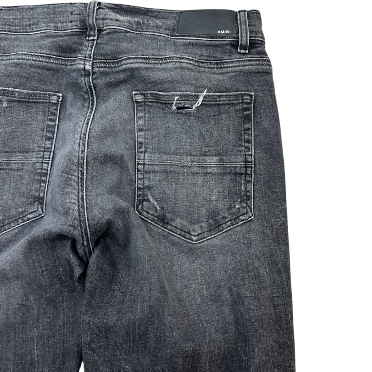 Men's Wash Skinny Jeans Charcoal Size XL / W36 - Photo 5