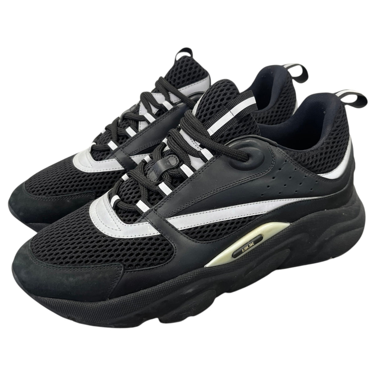 Men's B22 Low Trainers Black Size UK 10 / EU 44 - Photo 9