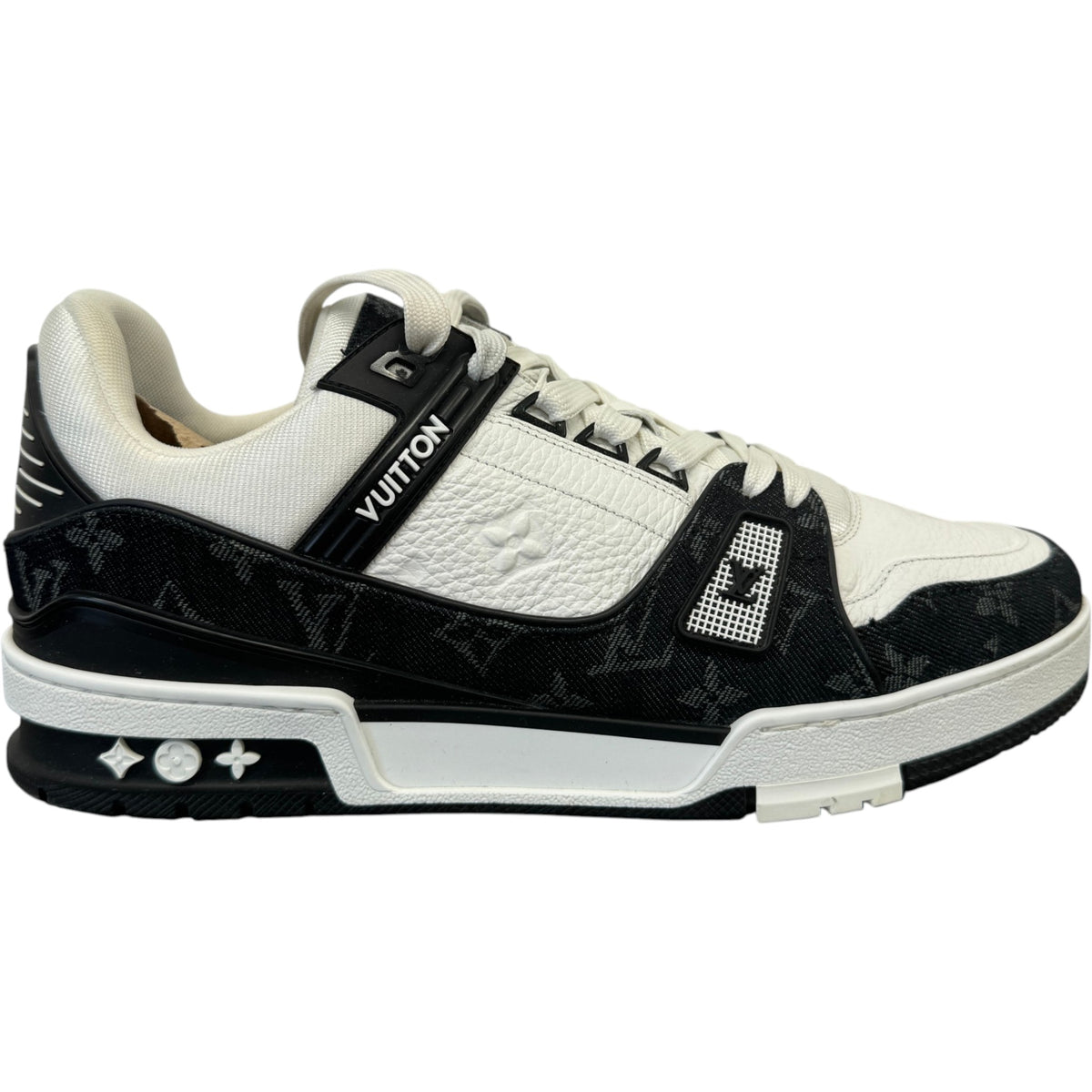 Men's LV Low Trainers White Size UK 8 / EU 42 - Photo 1