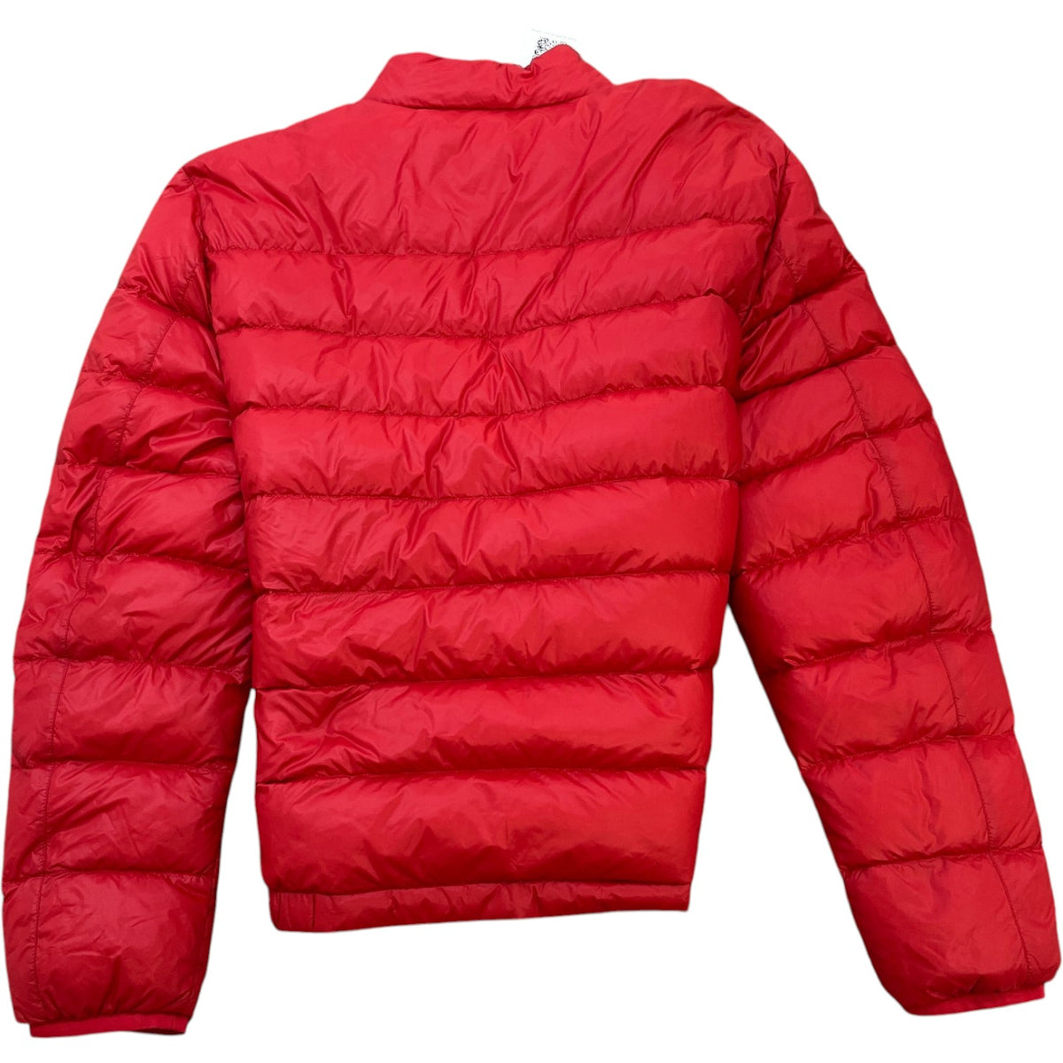 Men's Plaque Logo Down Jacket Red Size S - Photo 2