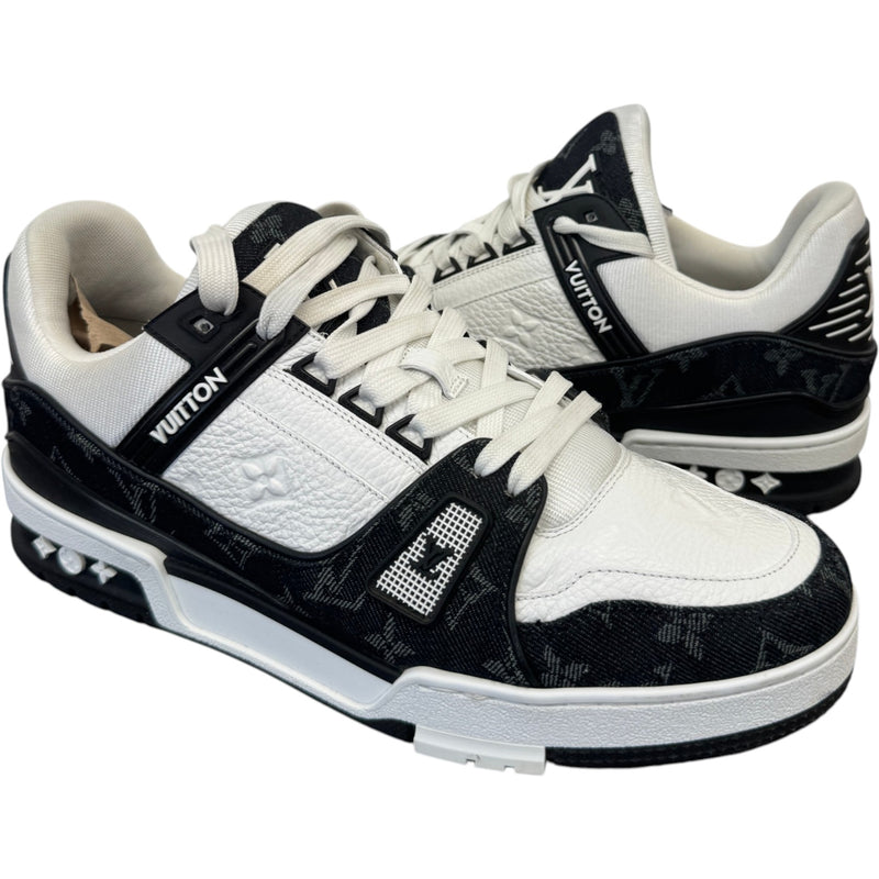 Men's LV Low Trainers White Size UK 8 / EU 42