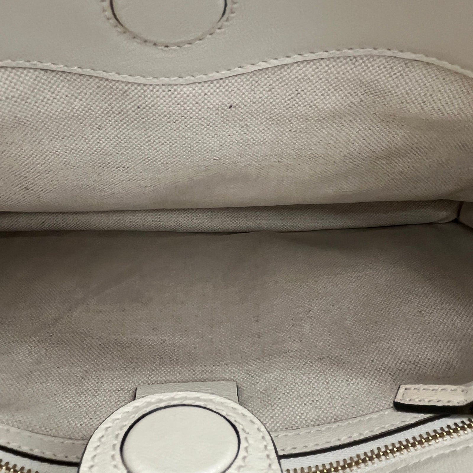 Women's Horsebit 1955 GG Canvas Handbag Beige - Photo 12