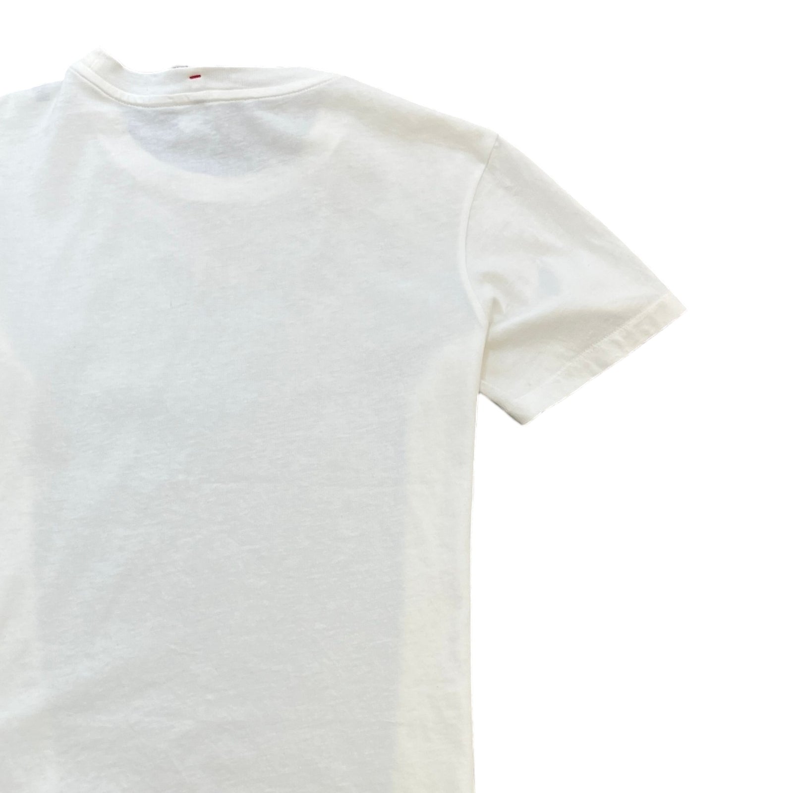 Men's Manica Corta T-Shirt White Size S - Photo 4
