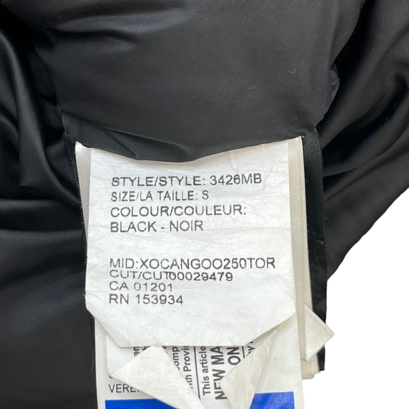 Men's Chateau Parka Down Jacket Black Size S