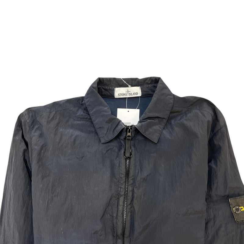 Men's Applique Logo Jacket Navy Size L